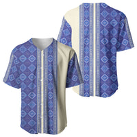 Mabuhay Philippines Festival Baseball Jersey Yakan Modern Filipiniana Inspired LT14 - Polynesian Pride