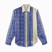 Mabuhay Philippines Festival Women Casual Shirt Yakan Modern Filipiniana Inspired LT14 - Polynesian Pride