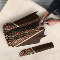 Mabuhay Philippines Festival Umbrella Tnalak Modern Filipiniana Inspired LT14 - Polynesian Pride