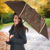 Mabuhay Philippines Festival Umbrella Tnalak Modern Filipiniana Inspired LT14 - Polynesian Pride
