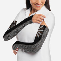 Mabuhay Philippines Festival Arm Sleeves Araw Tnalak Modern Filipiniana Inspired LT14 - Polynesian Pride