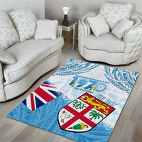 Fiji Day 1970 Area Rug Proud To Be A Fijian Tapa Pattern