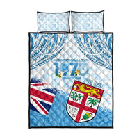 Fiji Day 1970 Quilt Bed Set Proud To Be A Fijian Tapa Pattern LT14 - Polynesian Pride
