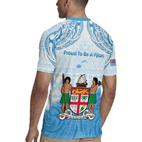 Fiji Day 1970 Rugby Jersey Proud To Be A Fijian Tapa Pattern LT14 - Polynesian Pride