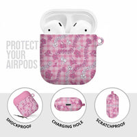 Alaka Aloha Hawaii AirPods Case Plumeria Lei With Palaka Motif LT14 - Polynesian Pride