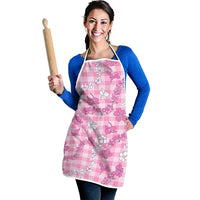 Alaka Aloha Hawaii Apron Plumeria Lei With Palaka Motif LT14 - Polynesian Pride