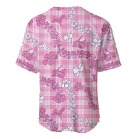 Alaka Aloha Hawaii Baseball Jersey Plumeria Lei With Palaka Motif - Polynesian Pride