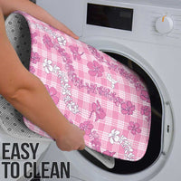 Alaka Aloha Hawaii Bathroom Set Plumeria Lei With Palaka Motif - Polynesian Pride