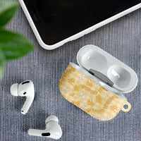 Melemele Aloha Hawaii AirPods Case Plumeria Lei With Palaka Motif LT14 - Polynesian Pride
