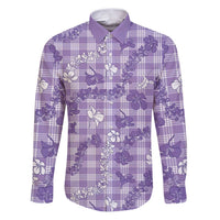 Poni Aloha Hawaii Family Matching Puletasi and Hawaiian Shirt Plumeria Lei With Palaka Motif - Polynesian Pride