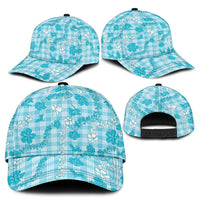 Polu Aloha Hawaii Classic Cap Plumeria Lei With Palaka Motif LT14 - Polynesian Pride