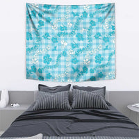 Polu Aloha Hawaii Tapestry Plumeria Lei With Palaka Motif - Polynesian Pride