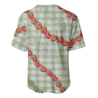 Omaomao Aloha Hawaii Baseball Jersey Rosebud Lei With Palaka Motif - Polynesian Pride