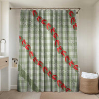 Omaomao Aloha Hawaii Bathroom Set Rosebud Lei With Palaka Motif - Polynesian Pride