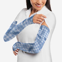 Blue Palaka Hawaii Palapalai Arm Sleeves Hawaiian Fern LT14 - Polynesian Pride