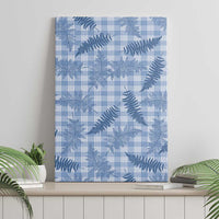 Blue Palaka Hawaii Palapalai Canvas Wall Art Hawaiian Fern LT14 - Polynesian Pride
