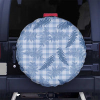 Blue Palaka Hawaii Palapalai Spare Tire Cover Hawaiian Fern - Polynesian Pride