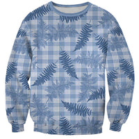 Blue Palaka Hawaii Palapalai Sweatshirt Hawaiian Fern LT14 Unisex Blue - Polynesian Pride