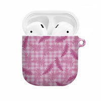 Purple Palaka Hawaii Palapalai AirPods Case Hawaiian Fern LT14 Purple - Polynesian Pride