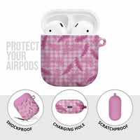 Purple Palaka Hawaii Palapalai AirPods Case Hawaiian Fern LT14 - Polynesian Pride