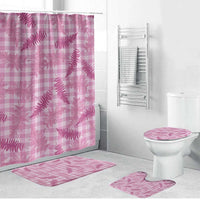 Purple Palaka Hawaii Palapalai Bathroom Set Hawaiian Fern - Polynesian Pride