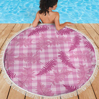 Purple Palaka Hawaii Palapalai Beach Blanket Hawaiian Fern - Polynesian Pride