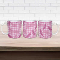 Purple Palaka Hawaii Palapalai Ceramic Mug Hawaiian Fern LT14 - Polynesian Pride