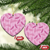 Purple Palaka Hawaii Palapalai Ceramic Ornament Hawaiian Fern - Polynesian Pride