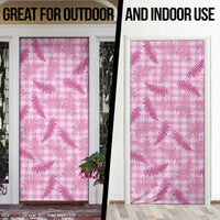 Purple Palaka Hawaii Palapalai Door Cover Hawaiian Fern LT14 - Polynesian Pride