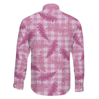 Purple Palaka Hawaii Palapalai Family Matching Off Shoulder Maxi Dress and Hawaiian Shirt Hawaiian Fern - Polynesian Pride