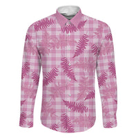 Purple Palaka Hawaii Palapalai Family Matching Puletasi and Hawaiian Shirt Hawaiian Fern - Polynesian Pride