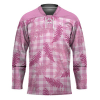 Purple Palaka Hawaii Palapalai Hockey Jersey Hawaiian Fern LT14 Unisex Purple - Polynesian Pride
