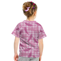 Purple Palaka Hawaii Palapalai Kid T Shirt Hawaiian Fern LT14 - Polynesian Pride