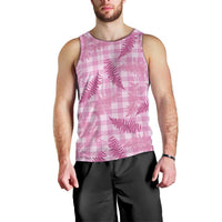 Purple Palaka Hawaii Palapalai Men Tank Top Hawaiian Fern LT14 - Polynesian Pride