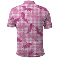 Purple Palaka Hawaii Palapalai Polo Shirt Hawaiian Fern LT14 - Polynesian Pride