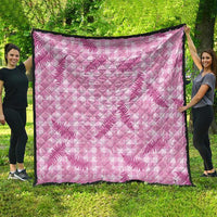 Purple Palaka Hawaii Palapalai Quilt Hawaiian Fern - Polynesian Pride