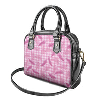 Purple Palaka Hawaii Palapalai Shoulder Handbag Hawaiian Fern LT14 - Polynesian Pride