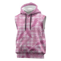 Purple Palaka Hawaii Palapalai Sleeveless Hoodie Hawaiian Fern LT14 Purple - Polynesian Pride