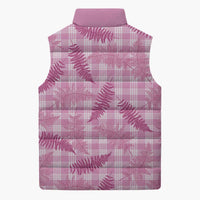 Purple Palaka Hawaii Palapalai Sleeveless Puffer Jacket Hawaiian Fern LT14 - Polynesian Pride