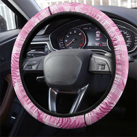 Purple Palaka Hawaii Palapalai Steering Wheel Cover Hawaiian Fern - Polynesian Pride
