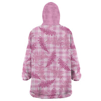 Purple Palaka Hawaii Palapalai Wearable Blanket Hoodie Hawaiian Fern LT14 - Polynesian Pride