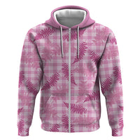 Purple Palaka Hawaii Palapalai Zip Hoodie Hawaiian Fern LT14 Zip Hoodie Purple - Polynesian Pride