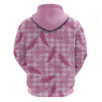 Purple Palaka Hawaii Palapalai Zip Hoodie Hawaiian Fern LT14 - Polynesian Pride