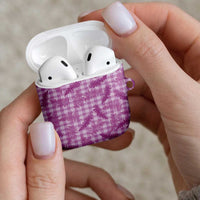 Pink Palaka Hawaii Palapalai AirPods Case Hawaiian Fern LT14 - Polynesian Pride