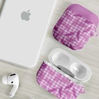 Pink Palaka Hawaii Palapalai AirPods Case Hawaiian Fern LT14 - Polynesian Pride