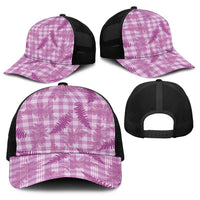Pink Palaka Hawaii Palapalai Baseball Net Cap Hawaiian Fern LT14 - Polynesian Pride