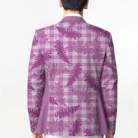 Pink Palaka Hawaii Palapalai Blazer Hawaiian Fern - Polynesian Pride