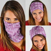 Pink Palaka Hawaii Palapalai Neck Gaiter Hawaiian Fern LT14 - Polynesian Pride