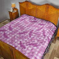 Pink Palaka Hawaii Palapalai Quilt Hawaiian Fern - Polynesian Pride