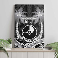 FSM Yap Day Canvas Wall Art 2025 Wa'ab Micronesia Black Color